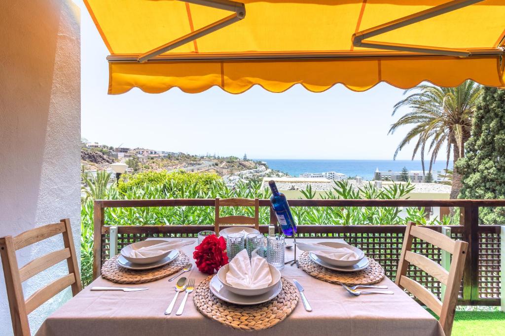 Increible Terraza con vistas al mar en San Agustín (3 hab)